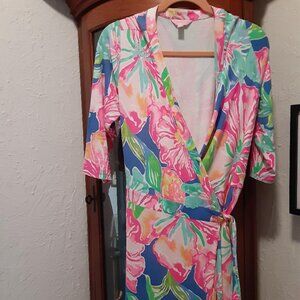 Lilly Pulitzer Wrap Dress XL